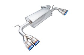Megan Racing Genesis Coupe 2.0T & 3.8 Burnt Tips Exhaust Axle Back 2010 - 2012