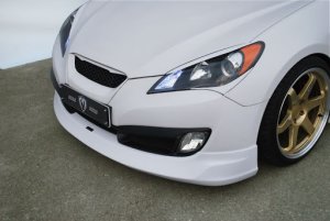 MS Style Genesis Coupe Polyurethane Front Lip 2010 - 2012