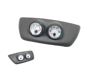 Ortiz Customs Genesis Coupe Dual Gauge Pod Bezel (Blue Screen Bezel)