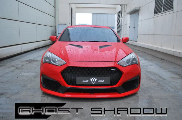 (image for) M&S Genesis Coupe GHOST Shadow ABS Plastic Front Bumper 2013 - 2016 - Click Image to Close