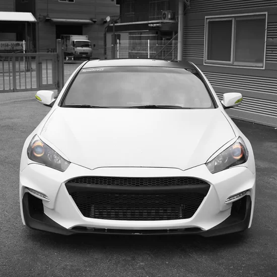 (image for) M&S Genesis Coupe Hyper-G ABS Plastic Front Bumper 2010 - 2012 - Click Image to Close