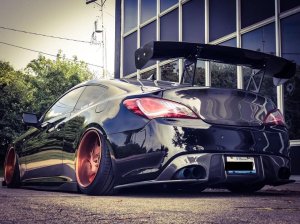 Seibon Genesis Coupe SP-style Carbon Fiber Rear Diffuser 2010 - 2016