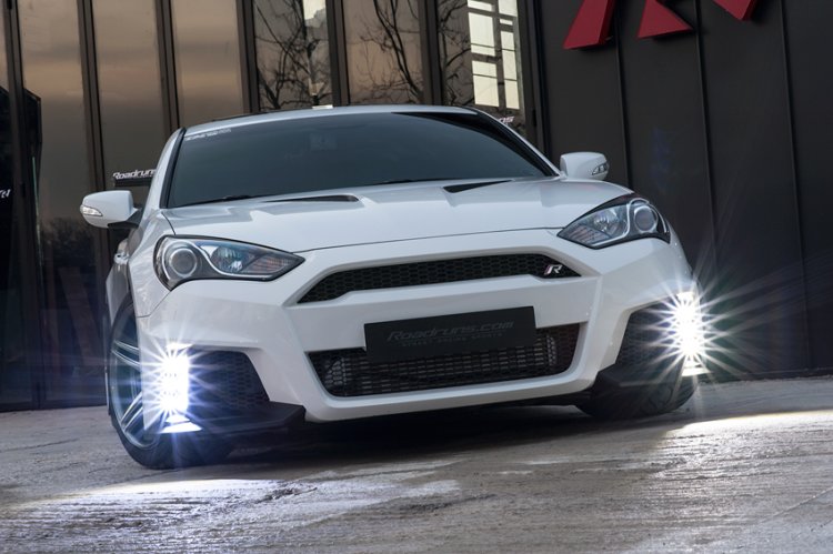 (image for) Roadruns Genesis Coupe FL Front Bumper with LEDS 2013 – 2016