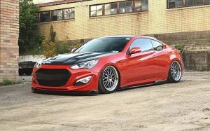 Sequence Genesis Coupe Carbon Fiber RS Side Skirts Pair 2010 - 2016