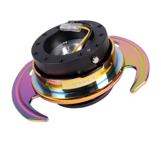 (image for) NRG Genesis Coupe Steering Wheel Hub Gen 3 - Black and Neochrome