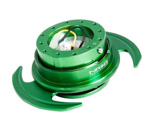 NRG Genesis Coupe Steering Wheel Hub Gen 3 - Green 