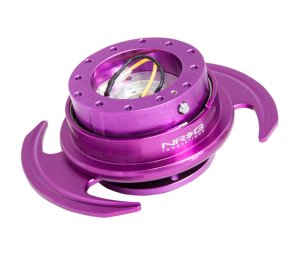 NRG Genesis Coupe Steering Wheel Hub Gen 3 - Purple 