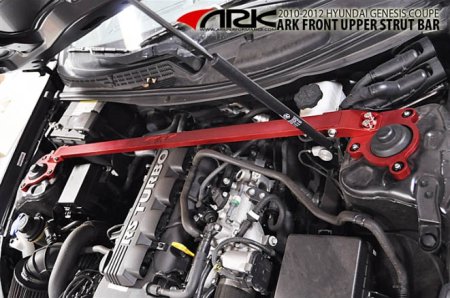 (image for) ARK Performance Genesis Coupe Red Strut Bar 2010 – 2016