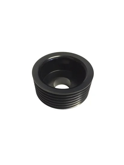 (image for) Torque Solution Genesis Coupe 3.8 Black Lightweight Alternator Pulley 2010 - 2016