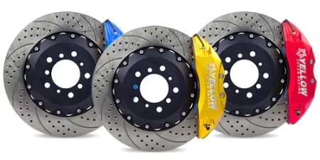 (image for) Yellow Speed Genesis Coupe Rear 6 POT Big Brake Kit 2010 – 2016