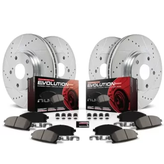 (image for) Power Stop KIA K5 1.6L Z23 Evolution Sport Brake Pads & Rotor Set 2021 – 2024