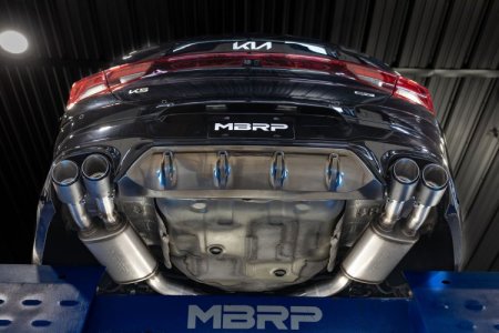 (image for) MBRP KIA K5 GT T304 stainless steel Catback Exhaust System with CF Tips 2021 - 2024