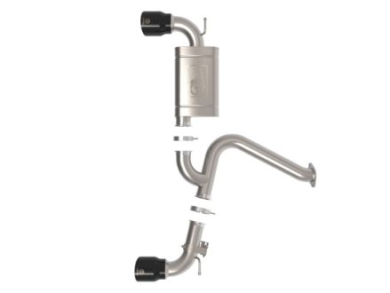 (image for) Takeda Kona N Axle-Back Exhaust System with Black Tips 2022 – 2023