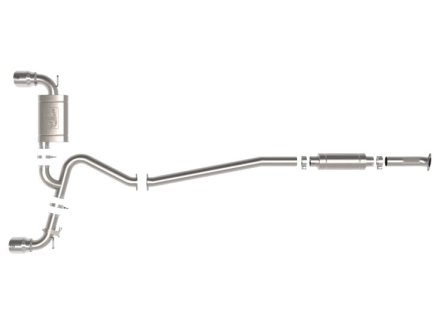 (image for) Takeda Kona N Cat-Back Exhaust System with Polished Tips 2022 – 2023