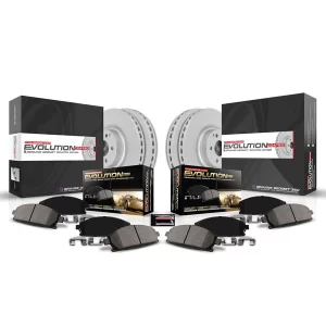 Power Stop KIA K5 1.6L Z17 Evolution Geomet Brake Pads & Rotor Set 2021 – 2024