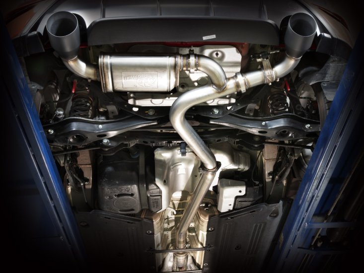 (image for) Takeda Kona N Axle-Back Exhaust System with Black Tips 2022 – 2023 - Click Image to Close