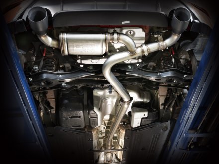 (image for) Takeda Kona N Cat-Back Exhaust System with Black Tips 2022 – 2023