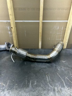 UNIQ PERFORMANCE Kona N Catted Downpipe 2022 – 2023