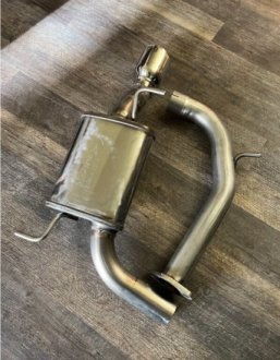 (image for) Evilla Motorsports Santa Cruz Non – Turbo Axle Back Exhaust System with Exhaust Tip 2022 – 2025