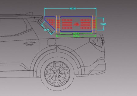 (image for) Peak Santa Cruz Bed Rack 2022 – 2024