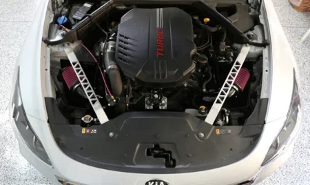 (image for) BMS Kia Stinger Billet Strut Cross Braces 2018 – 2023