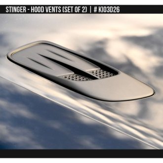 (image for) Air Design KIA STINGER PERFORMANCE HOOD VENT 2019 – 2023