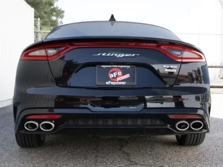 (image for) AFE KIA Stinger 2.5T Gemini XV 3 inch Catback with cutout 2022 – 2023