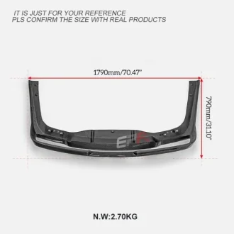 (image for) EPR Stinger Carbon Fiber Surge S1 Rear Diffuser