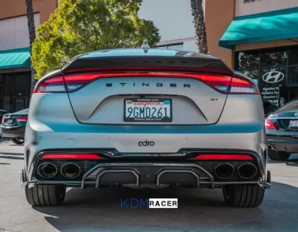 (image for) ADRO KIA STINGER GT FINAL EDITION CARBON FIBER REAR DIFFUSER 2018 – 2023