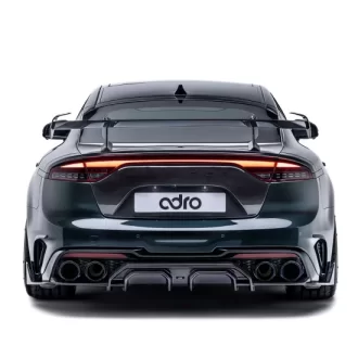 (image for) ADRO KIA STINGER GT FINAL EDITION CARBON FIBER AT-R2 SWAN NECK WING 2018 – 2023