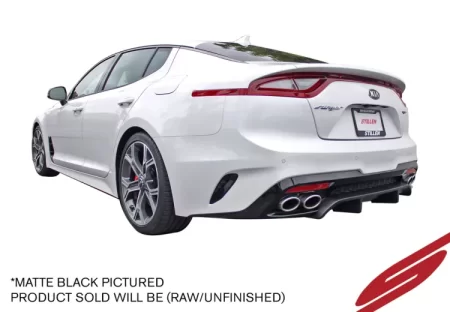 (image for) Stillen Kia Stinger GT Rear Diffuser Matte Black 2018 - 2021