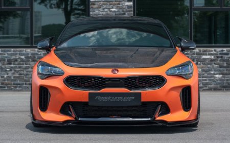 (image for) Roadruns KIA Stinger GT V2 Front Lip and Center Wing Set 2018 - 2023