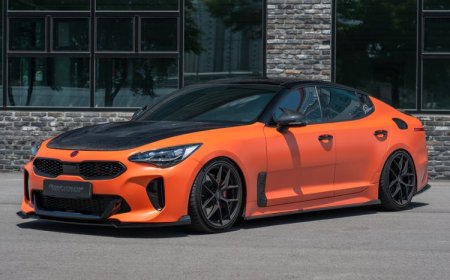 (image for) Roadruns KIA Stinger GT V2 Front Lip and Center Wing Set 2018 - 2023