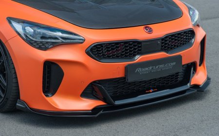 (image for) Roadruns KIA Stinger GT V2 Front Lip and Center Wing Set 2018 - 2023