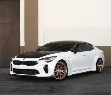 (image for) SGBT KIA Stinger Fiberglass Side Skirts 2018 – 2023