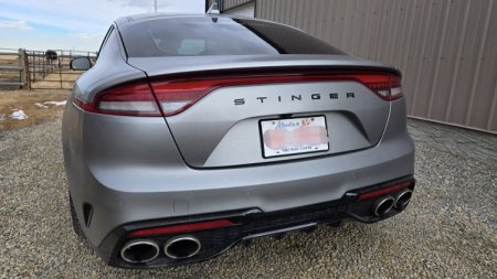 (image for) KDM KIA Stinger Porsche Style Lettering Rear Emblem Kit