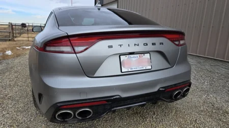 (image for) Rear Emblem Kit with Porsche Style Lettering for Stinger