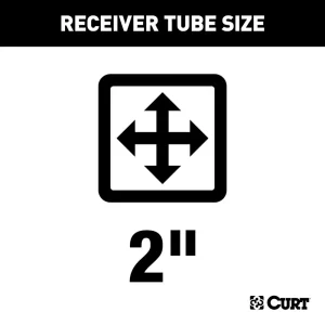 Curt Manufacturing Santa Cruz Class 3 Trailer Hitch 2” Receiver 2022 – 2024