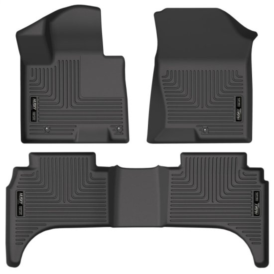 (image for) Husky Santa Cruz Floor Mats Black Set 2022 – 2024