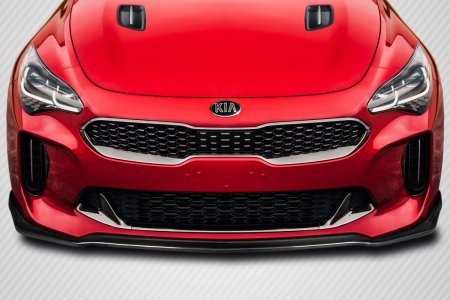 (image for) Carbon Creations Kia Stinger Carbon Fiber Sport GT Front Lip 2018 – 2023