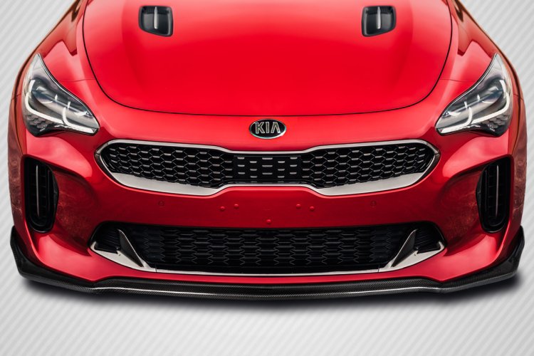 (image for) Carbon Creations Kia Stinger Carbon Fiber Sport GT Front Lip 2018 – 2023