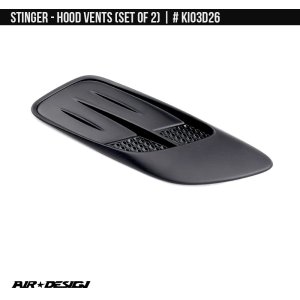 Air Design KIA STINGER PERFORMANCE HOOD VENT 2019 – 2023