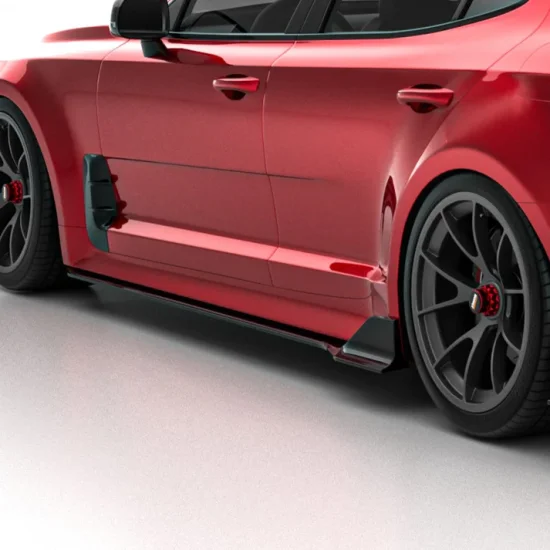 (image for) EPR KIA Stinger Carbon Fiber Surge S1 Side Splitters 2018 – 2023