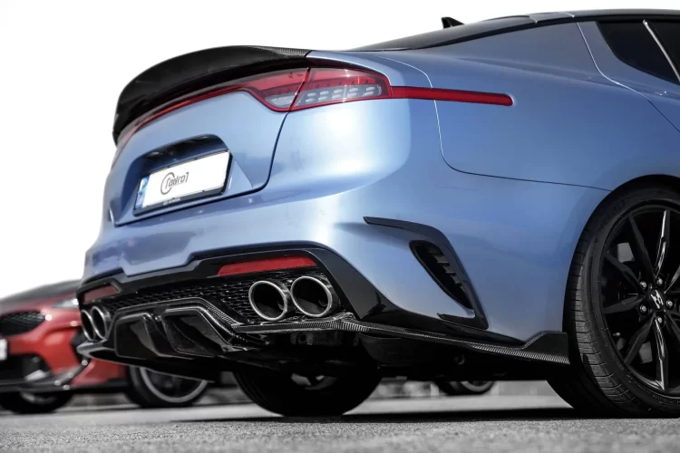 (image for) ADRO MEISTER KIA STINGER Carbon Fiber V3 Rear Diffuser 2022 – 2023