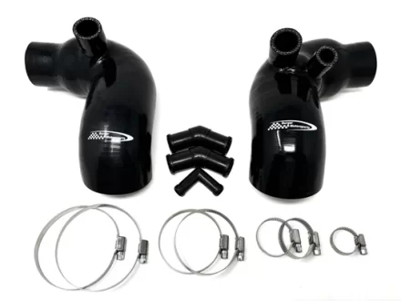 (image for) Burger Motorsports KIA Stinger 3.3T High Flow Silicone Turbo Inlets 2018 – 2023