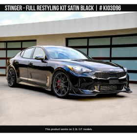 Air Design KIA Stinger 3.3T GT Polyurethane Lip Kit 2018 – 2023