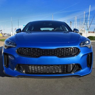 (image for) Spec-D KIA Stinger Front Lip Matte Black 3PC 2018 – 2021