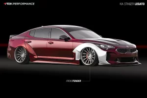 Ark Performance KIA Stinger Legato Front Wide Body Kit 2018 – 2023