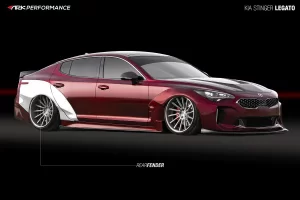 Ark Performance KIA Stinger Legato Rear Wide Body Kit 2018 – 2023