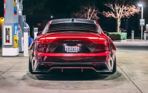 Zakustech KIA Stinger Carbon Fiber Louvers 2018 – 2023